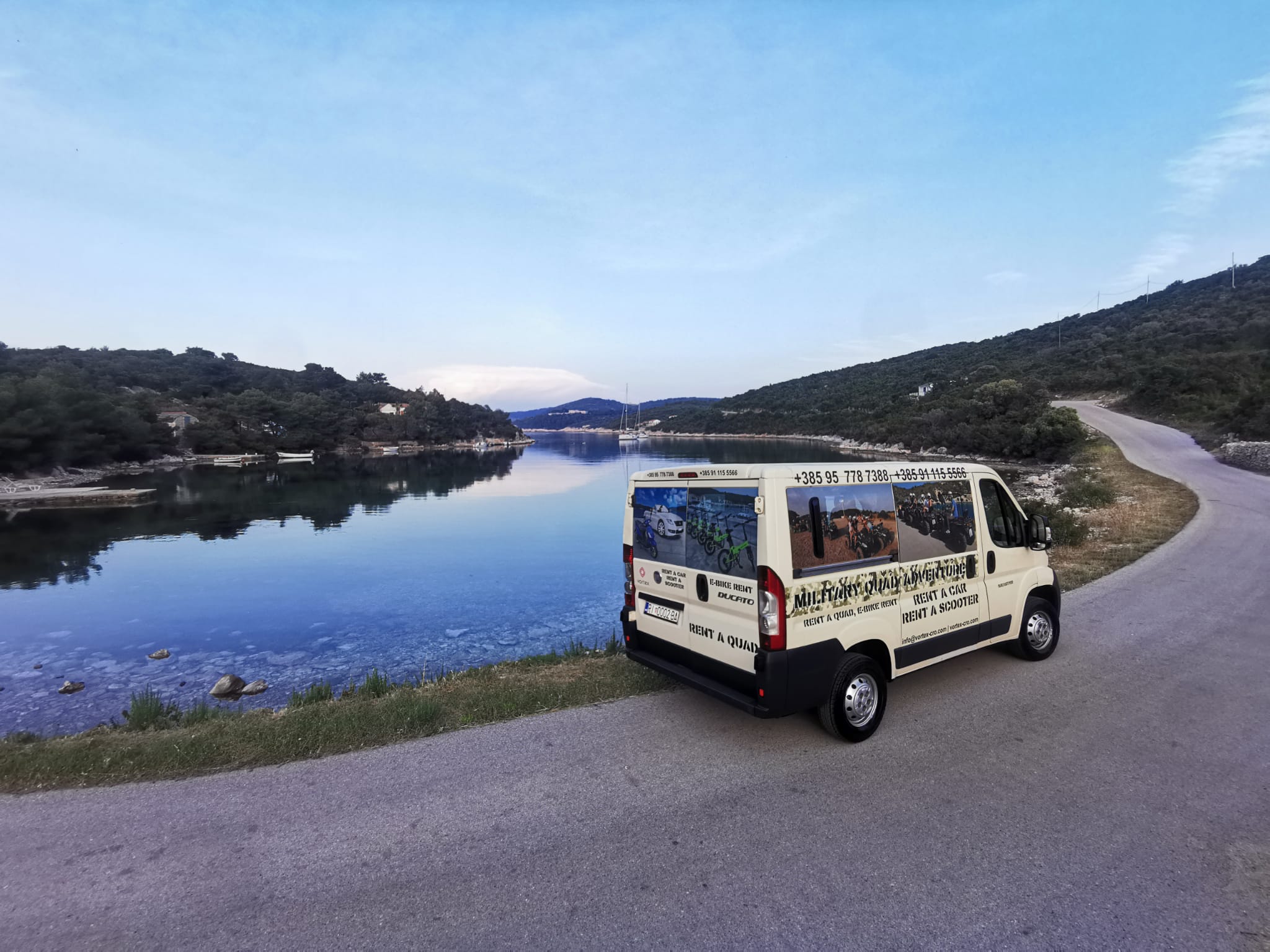 Van tours and adventures on Vis, Croatia